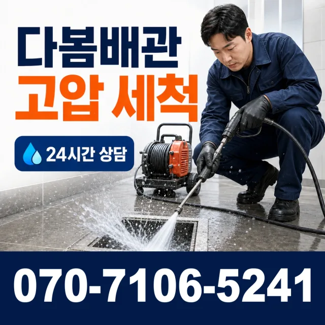 서울 중구 묵정동 배수관막힘 상담 이미지 4